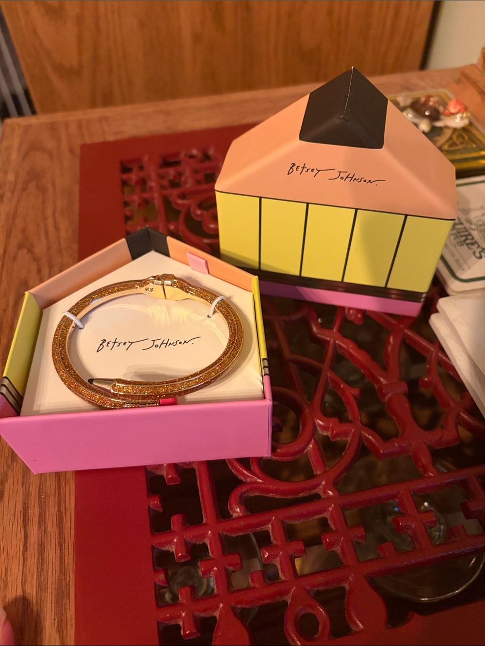 Betsey Johnson Pencil Bangle Bracelet